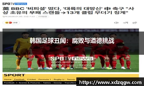 韩国足球丑闻：腐败与道德挑战